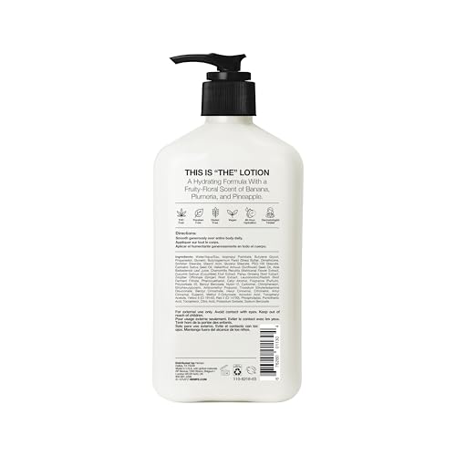 Hempz Original, Natural Hemp Seed Oil Body Moisturizer with Shea Butter and Ginseng, Original Scent, Floral Banana, 17 Fl.Oz ( Packaging may vary )