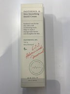 AXIS-Y Panthenol 10 Skin Smoothing Shield Cream - Daily Facial Moisturizer Barrier Cream for Long Lasting Hydration & Soothing - Vegan Korean Skin Care Face Lotion for All Skin Types - 1.69 fl. oz.
