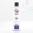 Nioxin Shampoo Sistema #6 Crecimiento de Cabello con Procesos de Decoloración, antifrizz y visiblemente escaso 300 ml