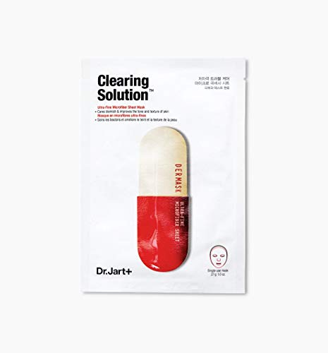 Dr. Jart Mask Sheet Set 6 Pcs Mixed with Pore Mask & Brightening Mask Comes in a Customized Gift Packaging
