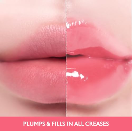 MILKTOUCH Jelly Lip Glow Tint - Hydrating Lip Gloss with Long-Lasting Moisture, Lip Stain, Lightweight, Radiant Shine, Perfect for Daily Use, Valentines Gifts, Korean Lip Oil (02 Peach on Top)