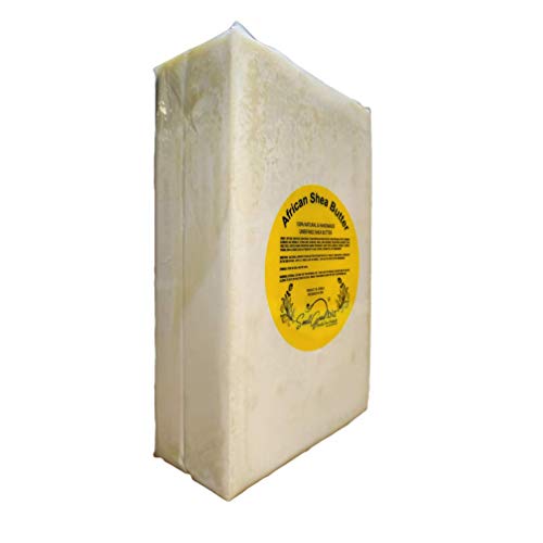 Purest Ivory Unrefined African RAW Real Shea Butter 5lbs