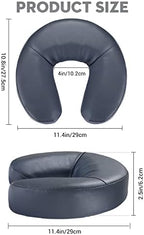 Noverlife Massage Face Cradle Cushion, Professional U Shaped Headrest Face Down Prone Position Cushion Pillow for Massage Tables, Standard Massage Face Neck Head Rest Pad for Beauty Spa Sleeping Nap