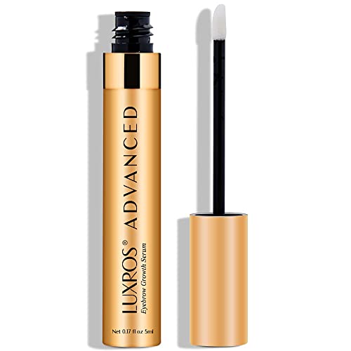 Advanced Eyebrow Growth Serum for Thicker Brows – Eye Brow Hair Growth Serum for Strong, Full, Thick Eyebrows as Soon as 4 Weeks to 60 Days (5 ml)