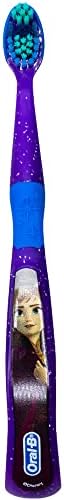 Oral-B Disney Frozen Toothbrush, 3+ YRS, Extra Soft (Characters Vary) - Pack of 4
