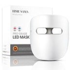 LED Face Mask, 8 Color LED Mask for Face Skin Care, FSA/HSA Eligible, Red Light Mask for Face, Infrared, Red & Blue Light Mask, Wrinkle Reduction, Wireless. (Miracle ACE RB-050)