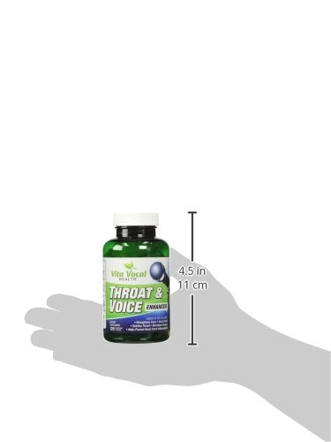 VitaVocal Throat & Voice Enhancer Eliminates or Reduces Hoarseness, Restores Vocal Clarity Amazing Voice Remedy for Vocal Troubles for Singers, Actors, Public Speakers