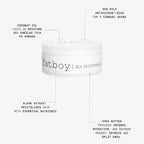Fatboy Hair Sea Salt Pomade, Lightweight Hold for Texturizing Hair, Beach Wave Finish, All Hair Types, 2.6 Oz