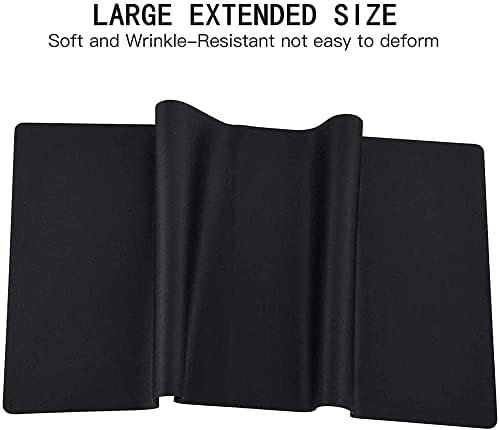 MTG Playmat Stitched Edges, MTG Mats with Zones for MTG TCG 24 x 14 inches Trading Card Inked Game Playmats with Storage Bag Smooth Rubber Surface Battle Game