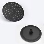 Black Shower Fixtures, Matte Black Shower Faucet Set, Black Shower System with Rain Shower and Handheld,sumerain