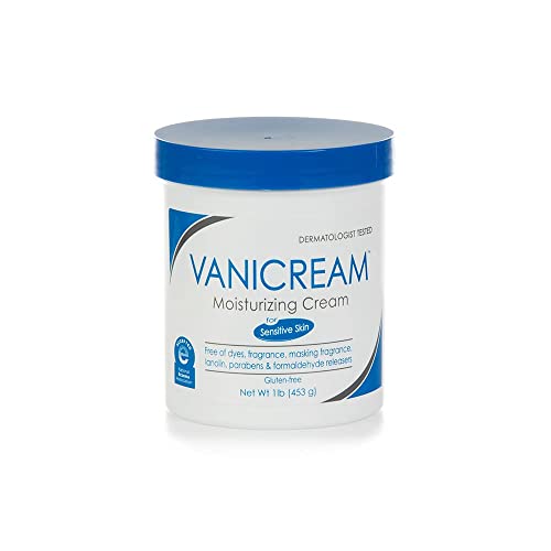 Vanicream Moisturizing Skin Cream for Sensitive Skin with Pump Dispenser - 16 oz, Pack of 2