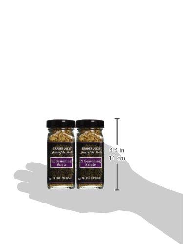 Trader Joe's 21 Seasoning Salute (2 of Bottle), 2 Pack