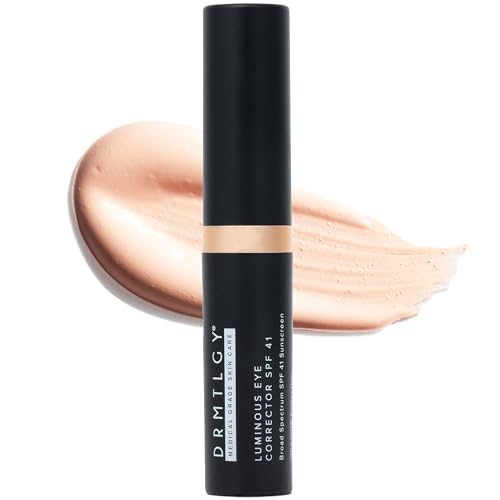 DRMTLGY Makeup Minimalist Duo SPF Bundle - Fair: Luminous Eye Corrector SPF 41 Fair & Anti-Aging Tinted Moisturizer with SPF 46