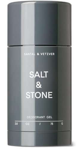 SALT & STONE Gel Deodorant for Women & Men | No Aluminum & No Baking Soda | Free From Parabens, Sulfates & Phthalates (2.6 oz)