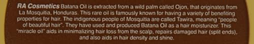 RA Cosmetics Natural Unrefined Batana Oil for Hair Growth & Repair | Nourishing Moisturizer for Damaged Hair - Strengthening Conditioner from Honduras, 4 oz