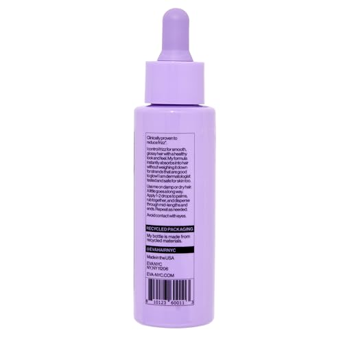 Eva NYC Mane Magic Nourishing Hair Oil, Infused with Argan Oil and Coconut Oil, 2.0 fl oz