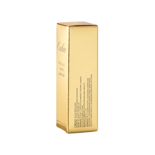 Oulac Matte Lipstick with Metallic Shine, Comfortable Creamy Texture, Smooth No Grainy Feeling, Vegan & Gluten Free, Full-Coverage Lip Colour 4.3 g, GM15 She's A Lover