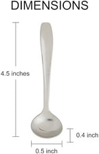Fino Sugar Ladle, Stainless Steel, Made in Japan, Set of 4