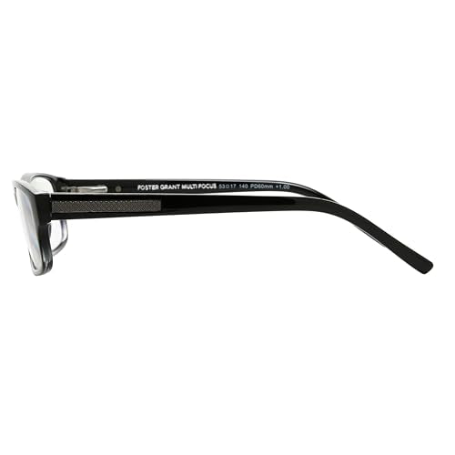 Foster Grant James Multifocus Reading Glasses With Anti-Reflective Glasses Coating, Unisex