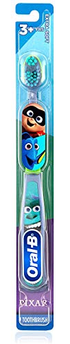Oral-B Kids Manual Toothbrush, Monsters Characters, for Children and Toddlers 3+, Extra Soft Bristles - Pack of 6 (Characters Vary)