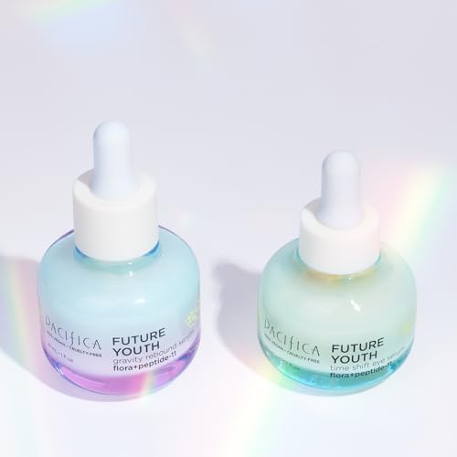 Pacifica Future Youth Gravity Rebound Face Serum – Multi-Peptide Firming Facial Serum for Fine Lines, Anti-Aging & Elasticity Vegan & Cruelty-Free Dermatologist Tested