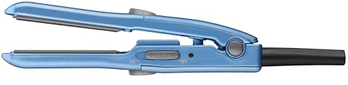 BaBylissPRO Nano Titanium Mini Flat Iron Hair Straightener, 0.5" Hair Straightener Iron for Touch Ups & All Hair Types, Perfect for Travel