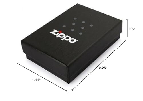 Zippo Custom Lighter: Rustic United States Flag - Street Chrome 78540
