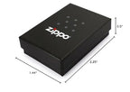 Zippo Custom Lighter: Rustic United States Flag - Street Chrome 78540