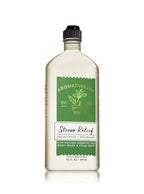Bath Body Works ~ Aromatherapy ~ Stress Relief - Eucalyptus & Spearmint ~ Bundle ~ Body Wash & Foam Bath 10oz. & Body Cream 8 oz