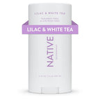 Native Deodorant Contains Naturally Derived Ingredients, 72 Hour Odor Control | Seasonal Scents for Women and Men, Aluminum Free with Baking Soda, Coconut Oil and Shea Butter | Lilac & White Tea