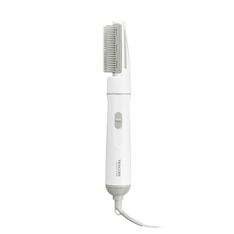Tescom Lightweight Curl Dryer 22mm Catch Cushion Brush White TC105B-W