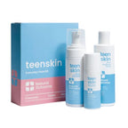 Teen Skin 3-Step Skin Care Kit | Daily Boys & Girls Skin Care Regimen | Face Wash, Toner, & Moisturizer | Perfect for Teens Preteens & Kids Looking to Prevent Acne | 3 Pc