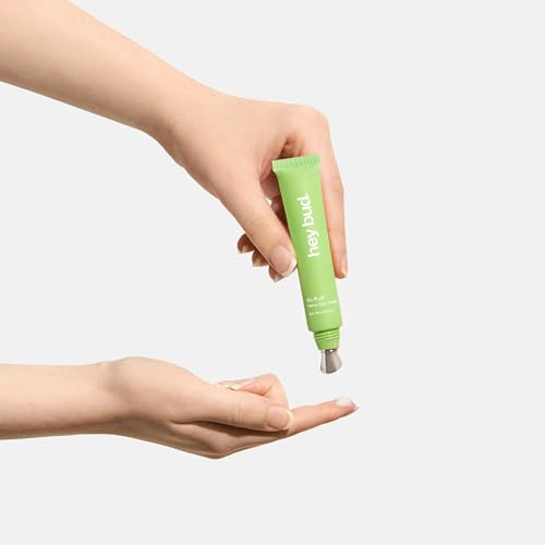 Hey Bud Skincare No Puff, Hemp Eye Cream, Reduces Fine Lines, Puffiness, and Brightens Eyes, Works to Hydrate and Protect Your Skin (0.5 oz)