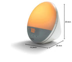 Philips HF3520/60 Light Therapy Wake Up Light LUXEON – Mood Lamp (Wake-up Light, 300 lx, LUXEON, Orange, Red, Yellow, 40 min, Bedroom)
