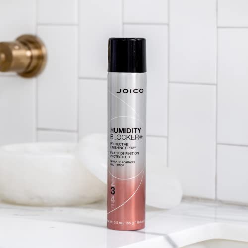 Humidity Blocker+ Protective Finishing Spray | For Most Hair Types | Protect Against Heat, Humidity, & Pollution | Boost Shine | Eliminate Static | Reduce Frizz | Paraben & Sulfate Free | 180mL