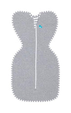 Love to Dream Swaddle UP, Baby Sleep Sack, Self-Soothing Swaddles for Newborns, Improves Sleep, Snug Fit Helps Calm Startle Reflex, New Born Essentials for Baby, Small 8-13lbs, Gray