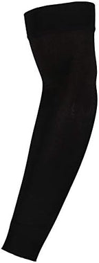 Truform Lymphedema Compression Arm Sleeve, 20-30 mmHg Post Mastectomy Support, Black, Large