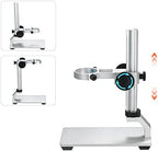 Ninyoon Universal Microscope Stand Pro, Stable Professional Aluminum Alloy Scope Base Holder Support Bracket for Max Diameter 1.4" USB Digital Wireless WiFi Microscope Endoscope Magnifier Camera