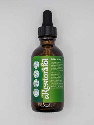 Rosemary Hair Oil For Growth with Castor Oil Batana Oil Pumpkin Seed Oil Peppermint Oil Silica Biotin Collagen Keratin Saw Palmetto Horsetail Tea Tree Vit E Aloe Vera Jojoba (1 Pack)