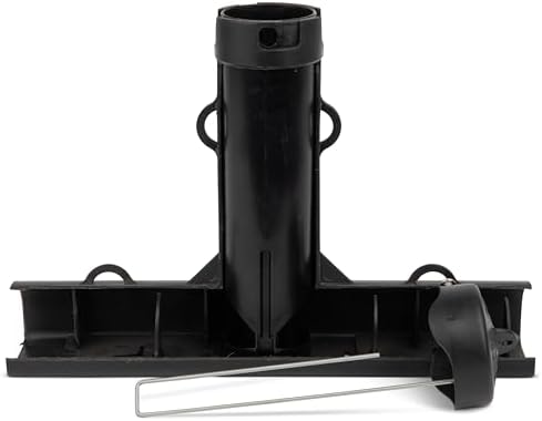 JT Eaton Top Loader® Black Plastic Bait Station with U-Shaped Bait Holder Rods, Screws, Hex Key, Poison, Tamper-Resistant
