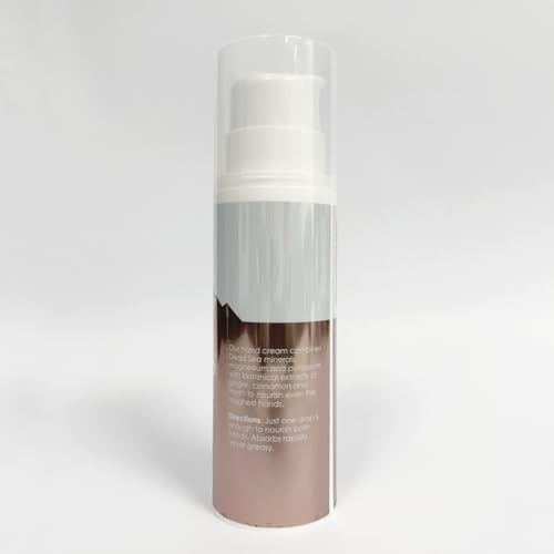 Awakening Hands - Magnesium-Rich Hydrating Hand Therapy Hand Cream - Moisturizing Hand Lotion with Myrrh- 250ml/8.5oz Countertop Airless Pump