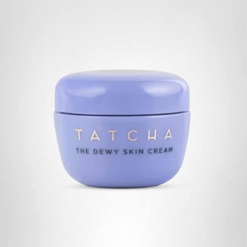 TATCHA The Dewy Skin Cream | Rich Face Cream to Hydrate, Plump and Protect Dry and Combo Skin | 10 ml / 0.34 oz