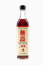 Red Boat Fish Sauce | Premium 40°N Fish Sauce made with just 2 ingredients in Vietnam | Keto, Paleo & Whole 30 | Sugar free | 17 fl oz (Pack of 2)