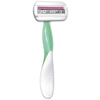 BIC Soleil Sensitive Women's Disposable Razors, 3 Blades With Moisture Strip For a Silky Smooth Shave for women, 10 Piece Razor Set
