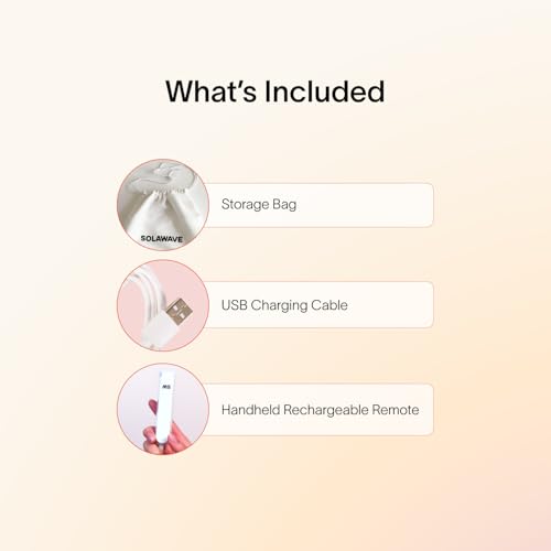 Solawave Neck & Chest LED Light Therapy Mask | FDA Cleared Red and Infrared Light Therapy for Body | Decolletage Mask for Neck Decollete Chest for Anti-Aging & Glowing Skin Device