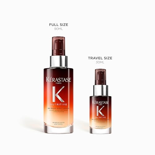 Kerastase Nutritive 8H Magic Night Serum – For Dry Hair, Travel, 1.01 Fl Oz