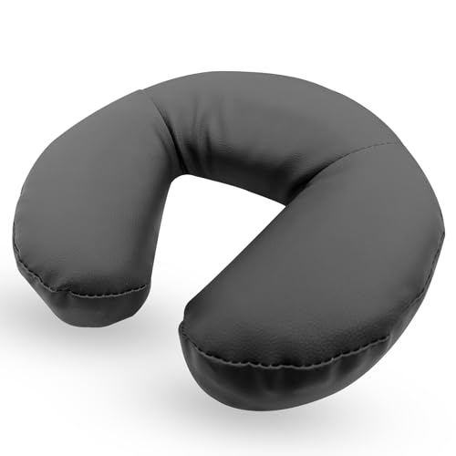 HOINCO Massage Face Cradle Cushion，Universal Headrest Face Rest Neck Head Cushion for Massage Chairs Spa Bed.(Grey)