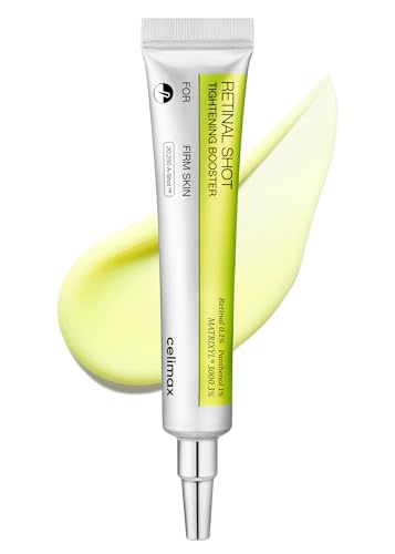 celimax The Vita A Retinal Shot Tightening Booster | with Liposomized Retinal, Matryxyl, Pore Minimizer, Wrinkles & Fine Lines, Firmer Skin, 15ml