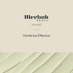 Meebak Eye Cream with Bakuchiol, Caffeine & Cica | Korean Anti-Aging Eye Treatment for Puffy Eye Bags, Dark Circles, Fine Lines & Wrinkles | Energize & Invigorate Eyes
