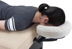 EARTHLITE Fitted Disposable Face Cradle Covers – Medical-Grade, Soft, Non-Sticking Massage Headrest Covers for Massage Tables & Massage Chairs (50 count)